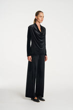 Load image into Gallery viewer, Drape Top - Black