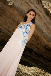Mila Dress - Seashells /Iceberg