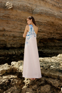 Mila Dress - Seashells /Iceberg