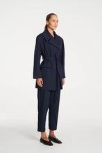 Load image into Gallery viewer, Tapered Flat Pant - Black