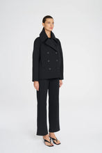 Load image into Gallery viewer, Pea Coat - Black