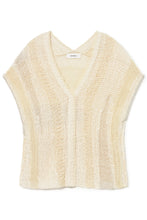 Load image into Gallery viewer, Rustic Sleeveless Sweater - Ecru