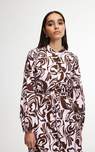 Posey Dress - Marble
