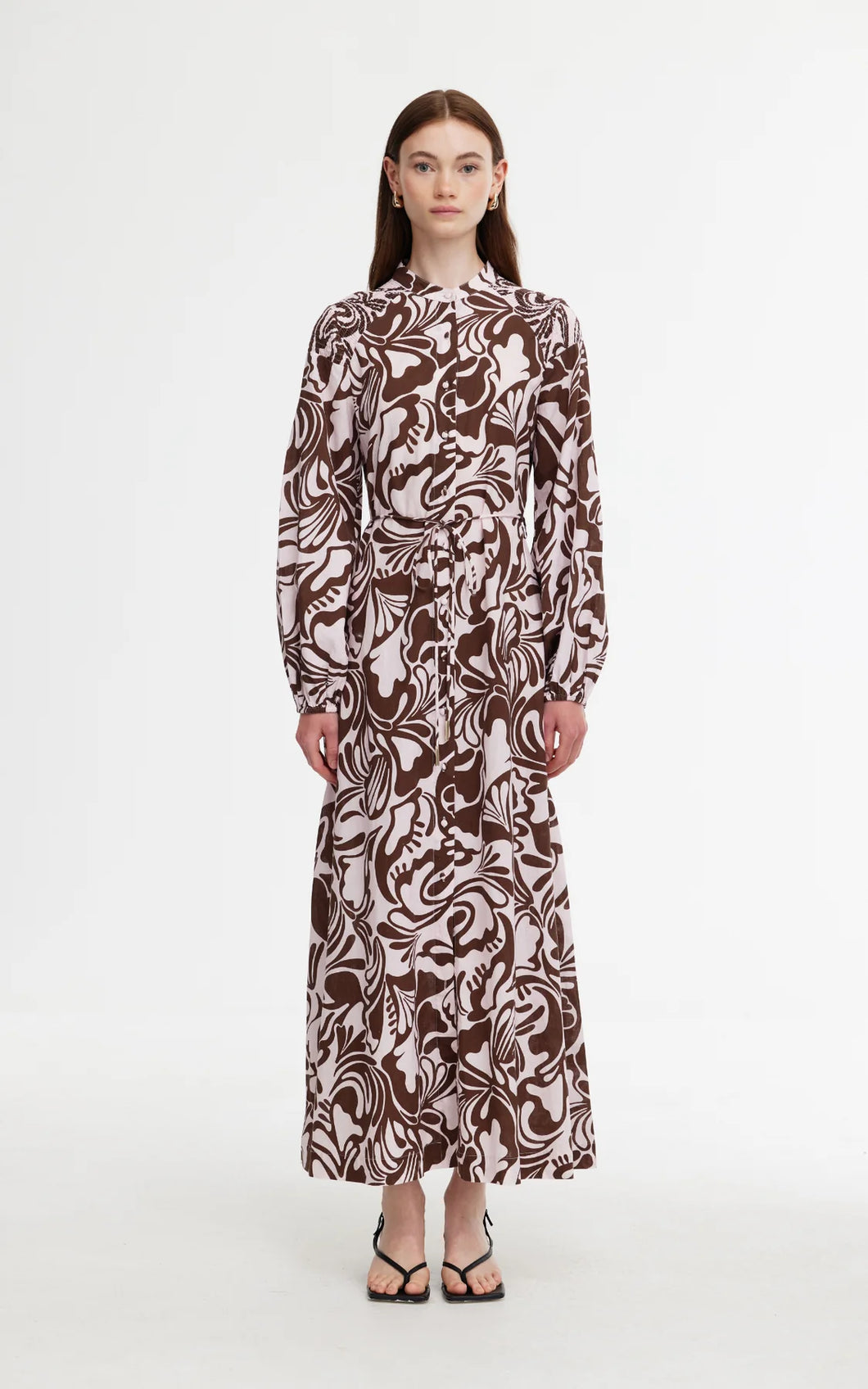 Posey Dress - Marble