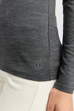 Load image into Gallery viewer, Crew Merino Tee - Charcoal