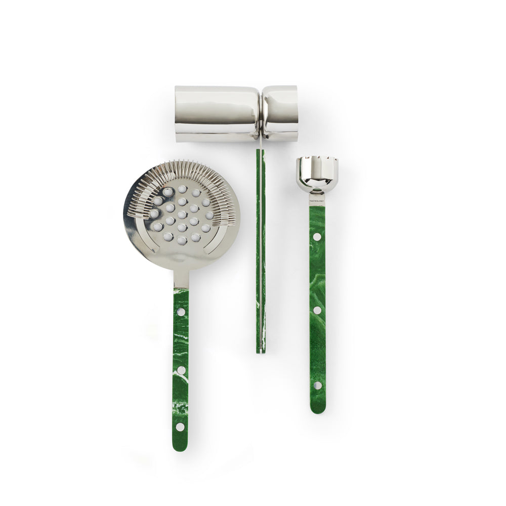 Cocktail Tools Set 3 - Emerald