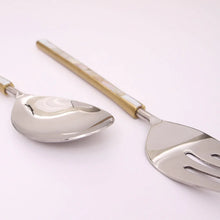 Load image into Gallery viewer, Pearl Salad Servers - A pair