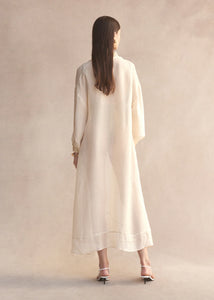 Marrakesh Kaftan - Ivory Gold Shimmer