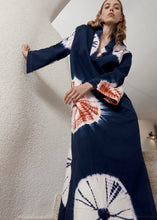 Load image into Gallery viewer, Achilles Hand Dye Denim Caftan