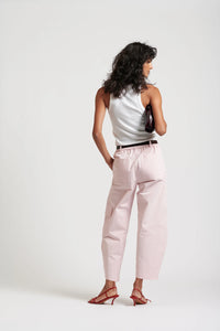 Le Weekend Cotton Nylon Pant - Icy Pink