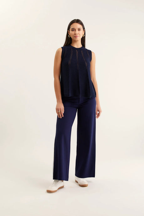 Sadie Top - Navy