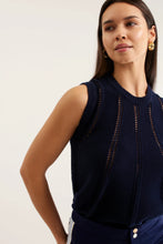 Load image into Gallery viewer, Sadie Top - Navy