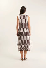 Load image into Gallery viewer, Riva Dress - Choc/Ivory