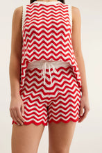 Load image into Gallery viewer, Alba Short - Red/White