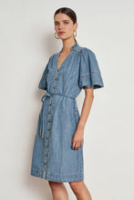 Load image into Gallery viewer, Honor dress - Mid Wash Denim