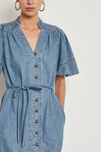 Load image into Gallery viewer, Honor dress - Mid Wash Denim