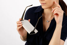 Load image into Gallery viewer, Glasses Case - Ostrich Print Stone