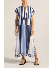 Load image into Gallery viewer, The Thaddeus Caftan - Blue