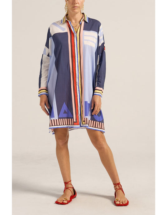 The Artemis Shirtdress - Blue
