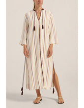 Load image into Gallery viewer, Sunion Caftan - Casablanca Stripe
