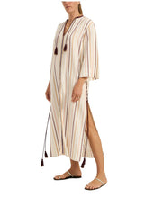 Load image into Gallery viewer, Sunion Caftan - Casablanca Stripe