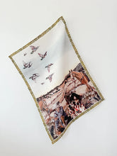 Load image into Gallery viewer, Linen Tea Towel - Cowboy Camp