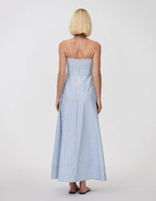 Load image into Gallery viewer, Sloan Denim Dress - Periwinkle Stripe