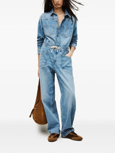 Load image into Gallery viewer, Myrella button pocket Jumpsuit - Bluejeans