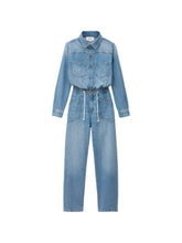Load image into Gallery viewer, Myrella button pocket Jumpsuit - Bluejeans