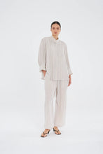 Load image into Gallery viewer, Folded Blouse - Navy