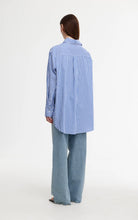 Load image into Gallery viewer, Riley Shirt - Navy/White stripe