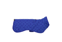 Load image into Gallery viewer, Dog Coat - Blue Monogram