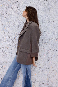 Bagsy Jacket - Denim Tweed