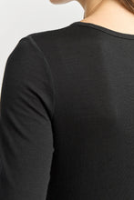 Load image into Gallery viewer, Crew Merino Tee - Black