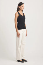 Load image into Gallery viewer, Scoop Merino Tank - Black