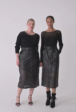 Load image into Gallery viewer, Rhiannon Knit Top - Black