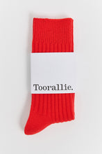 Load image into Gallery viewer, Ribbed Merino Socks - Poppy