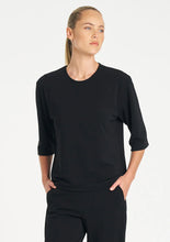 Load image into Gallery viewer, Powder Knit Plaza Crew Top - True Navy (Image represents style ONLY)