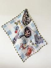 Load image into Gallery viewer, Linen Tea Towel - Seafood Spread