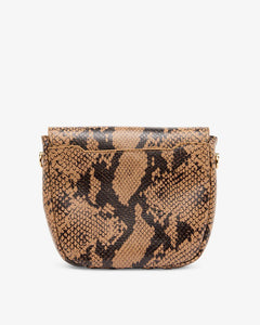 Alegra Bag -Caramel Python