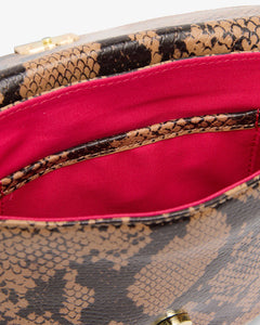 Alegra Bag -Caramel Python