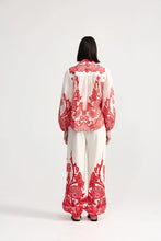 Load image into Gallery viewer, Vivian Blouse - Ruby Antique