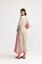 Load image into Gallery viewer, Neottia Dress - Peony Multi stripe