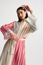 Load image into Gallery viewer, Neottia Dress - Peony Multi stripe