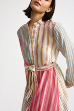 Load image into Gallery viewer, Neottia Dress - Peony Multi stripe