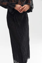Load image into Gallery viewer, Cleo Skirt - Nero Lace