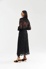 Load image into Gallery viewer, Cleo Skirt - Nero Lace