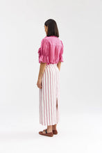 Load image into Gallery viewer, Leonie Blouse - Poppy Bark Stripe