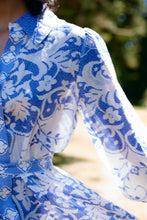 Load image into Gallery viewer, Lucille Dress - Royal/ Antique