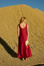 Load image into Gallery viewer, Poppy Dress - Redcurrant Phalae